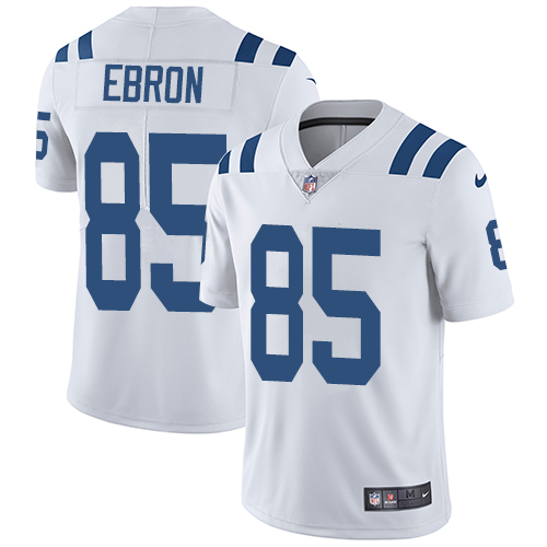 Indianapolis Colts #85 Limited Eric Ebron White Nike NFL Road Men Vapor Untouchable jerseys